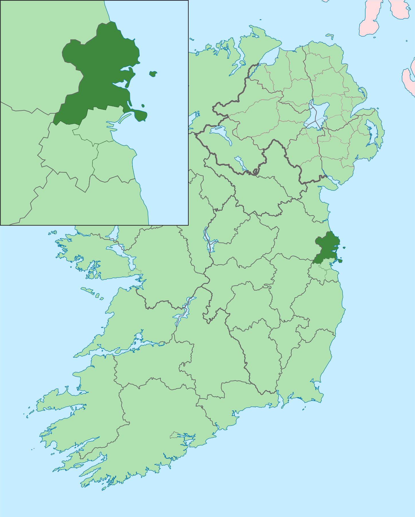 Fingal map location